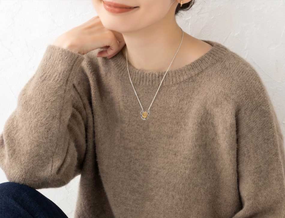 幸運のシンボル「馬蹄・蹄鉄・ホースシュー」のお守りネックレス