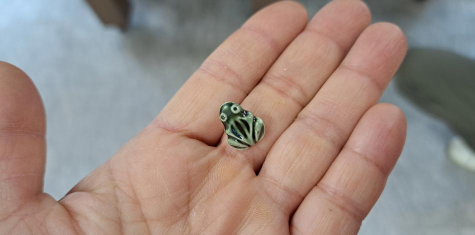 財布に入れるかえるのお守り